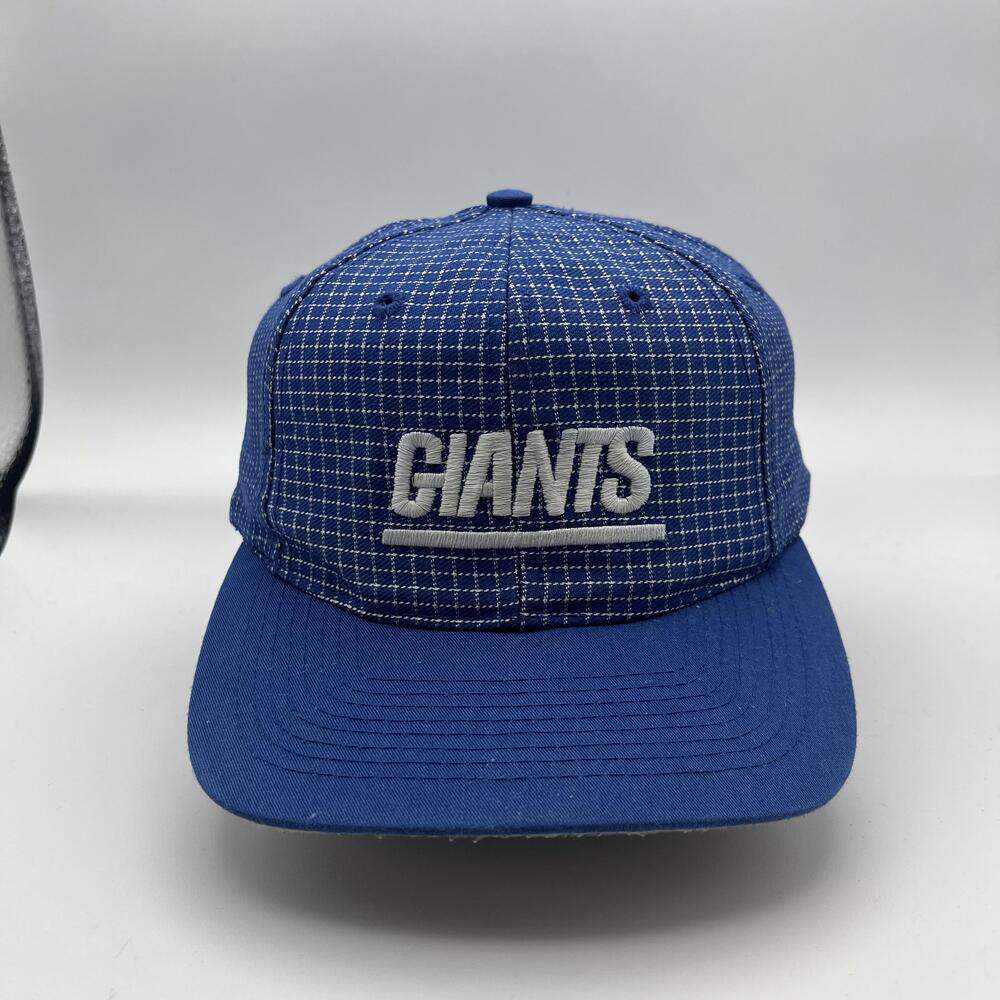 Vintage New York Giants Hat Cap Snap Back Mens One Size Blue NFL Football Logo 7